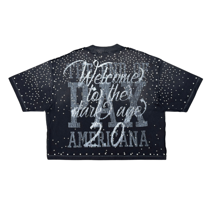 Rare Peace "Sacrifice" Rhinestone Black Tee