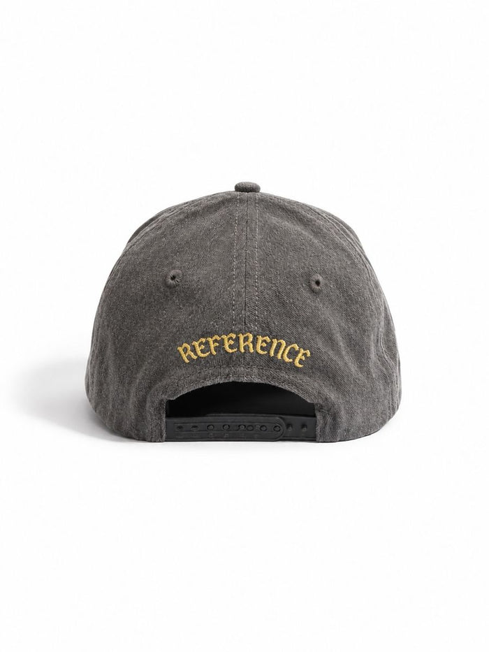 Reference "La Vida" Snapback Hat - Washed Gray (REF901)