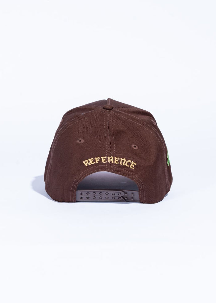 Reference "Paradise LA" Snapback Hat - Brown (REF140)