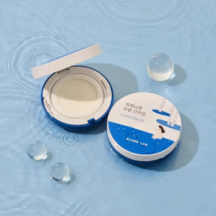 Round Lab Birch Moisturizing Sun Cushion SPF50+ - ikatehouse