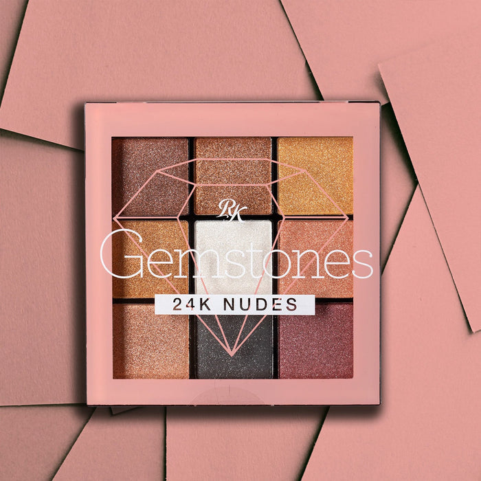 Ruby Kisses Eyeshadow Palette 9 Colors Gemstones - ikatehouse