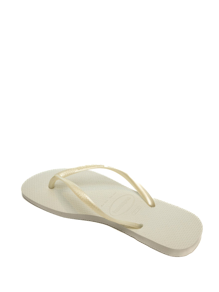HAVAIANAS salndalo slim bianco<BR/> 4000030 SLIM-0001