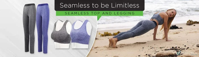 Active Crop Tops - Unleash Your Style with Trendy Active Crop Tops T788LD Seamless Crop Top