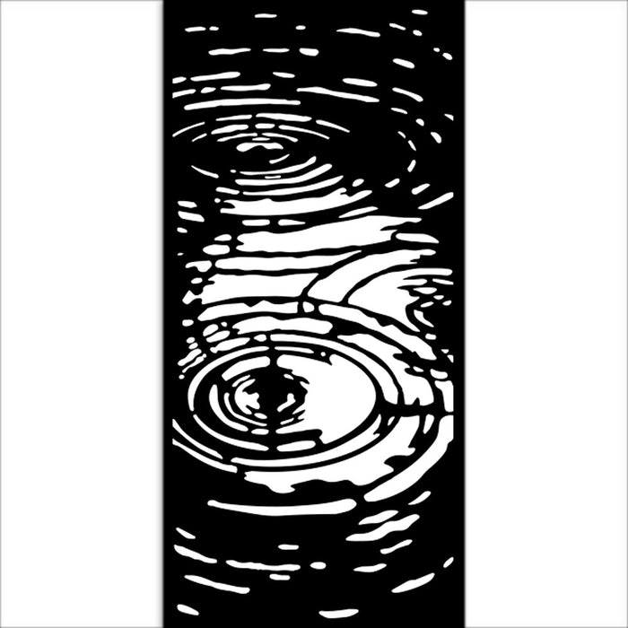 Stamperia - Thick Stencil - Herbarium Silvae - Water Pattern. Available at Embellish Away located in Bowmanville Ontario Canada.