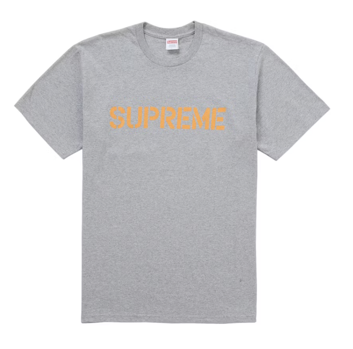 Supreme Hard Tee - Heather Grey (SS26)