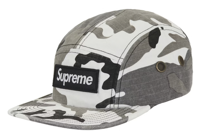 Supreme Military Camp Cap - Snow Camo (FW25)