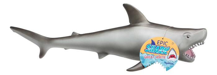 Toysmith Epic Great White Shark- 21"