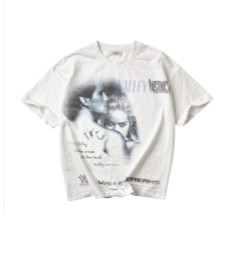 Vale "Valley Instinct" White Tee