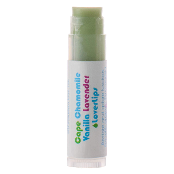 Tube of Living Libations Vanilla Chamomile Lover Lips 5ml