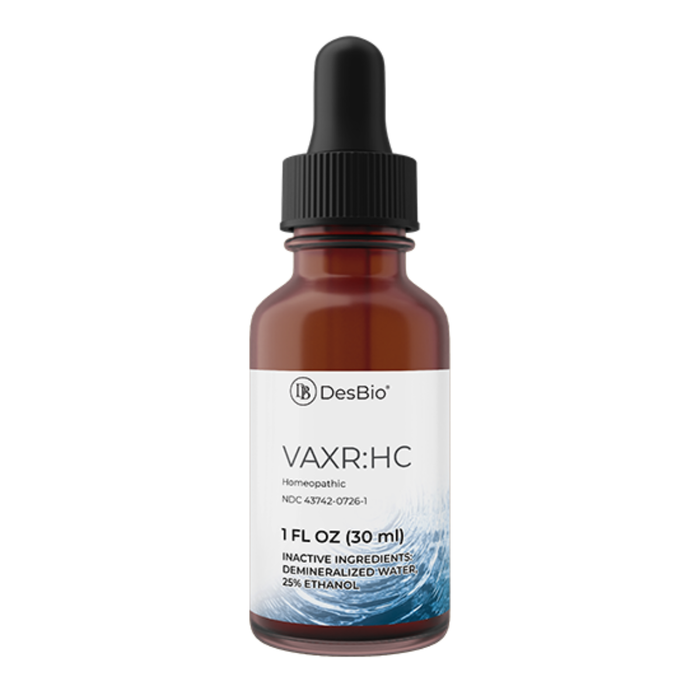 VAXR:HC is for the temporary relief of symptoms including fever, headache, muscle pain, rash, cough, lethargy, and aching back.
