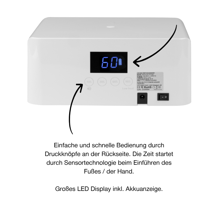 VETOLUX V10 BAT - Premium LED-UV Gerät