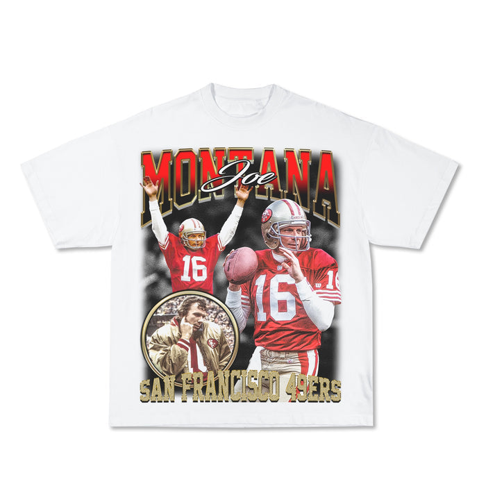 Vintage Demand "Joe Montana" San Francisco Tee - White