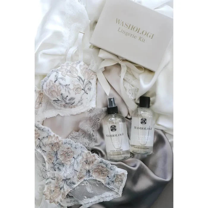 WASHOLOGI Lingerie Kit White Lotus - 2x300ml