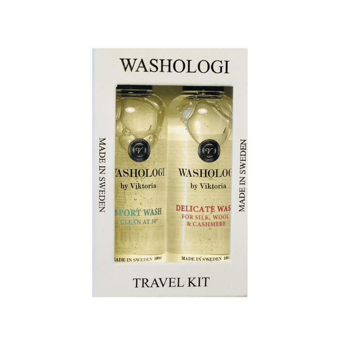 WASHOLOGI Travel Kit Delicate Wash & Sport Wash - 2x100ml