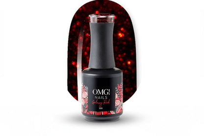 020 Galaxy Red Gel Polish
