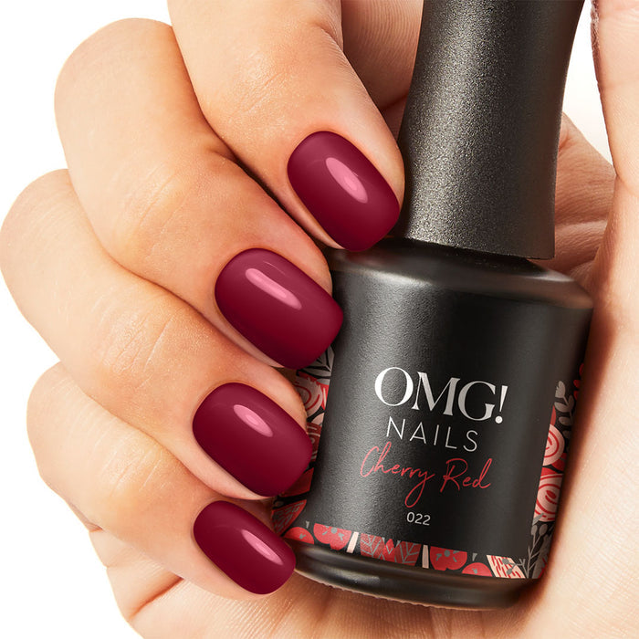 022 Cherry Red Gel Polish