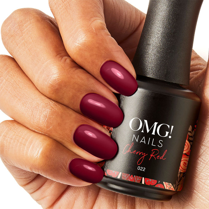 022 Cherry Red Gel Polish