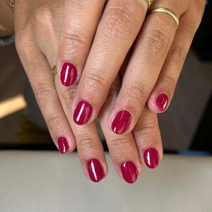 022 Cherry Red Gel Polish