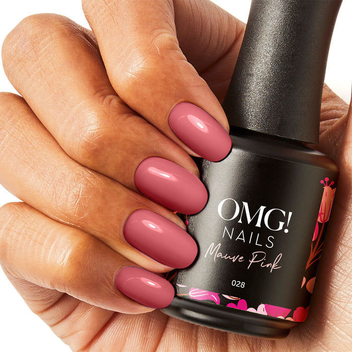 028 Mauve Pink Gel Polish