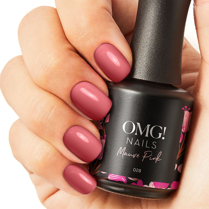 028 Mauve Pink Gel Polish