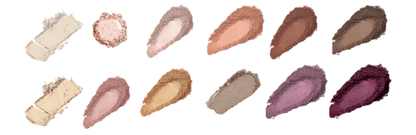 Elan Makeup Studio Professional 12 Pan Eyeshadow Palette with Magnetic Base for Custom Looks