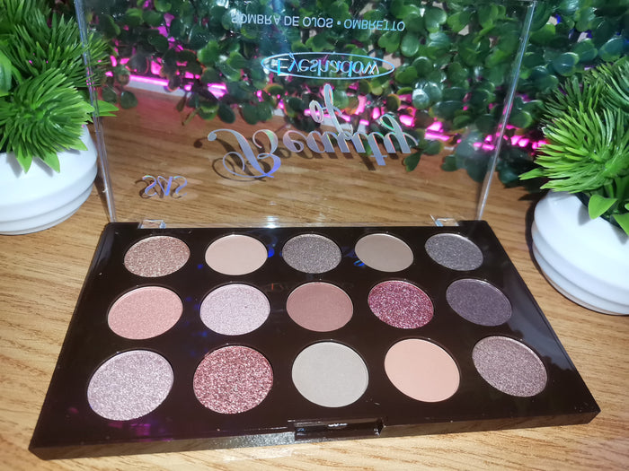 15 Colour Beauty of Eyeshadow Pallet