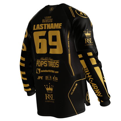 2024 Narcos Black/Gold Proline Jersey