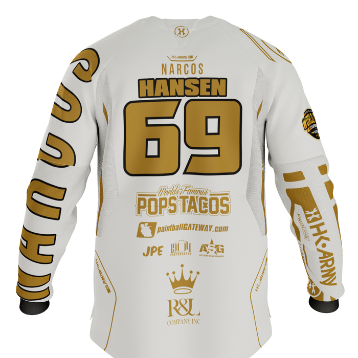 2024 Narcos White World Cup Proline Jersey