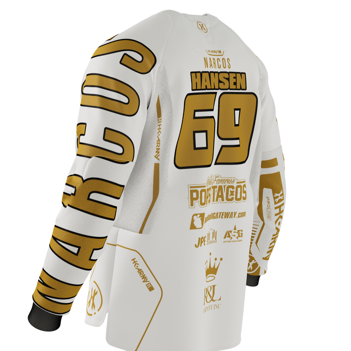 2024 Narcos White World Cup Proline Jersey