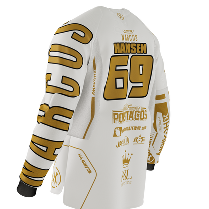 2024 Narcos White World Cup Proline Jersey