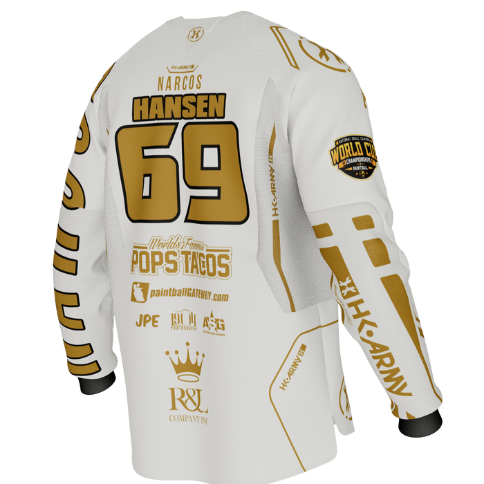 2024 Narcos White World Cup Proline Jersey