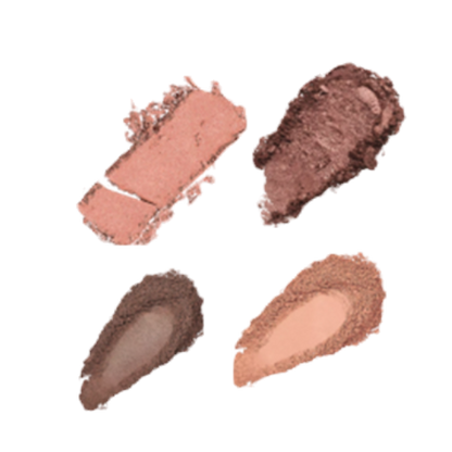 Elan Makeup Studio 4 Pan Customizable Eyeshadow Palette with Mirror