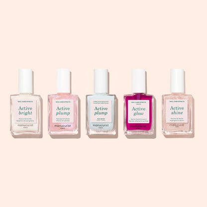 Rainbow Bright + Plump Pink + Plump Aqua + Glow Grape + Shine