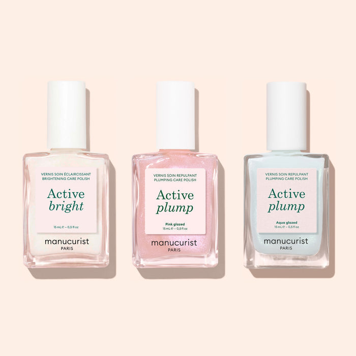 Trio Bright + Plump Pink + Plump Aqua