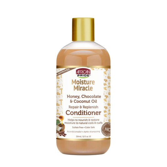 AFRICAN PRIDE Moisture Miracle Honey & Coconut Oil Conditioner 16oz