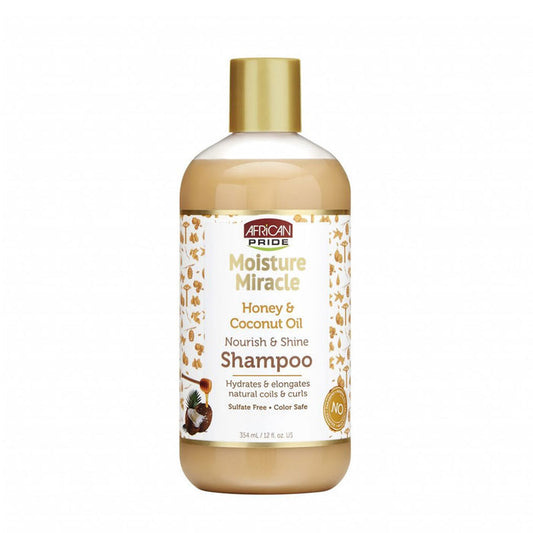 AFRICAN PRIDE Moisture Miracle Honey & Coconut Oil Shampoo 16oz