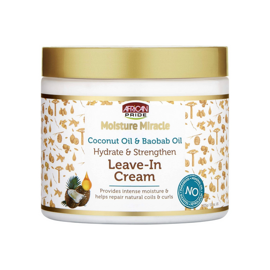 AFRICAN PRIDE Moisture Miracle Leave-In Cream 15oz