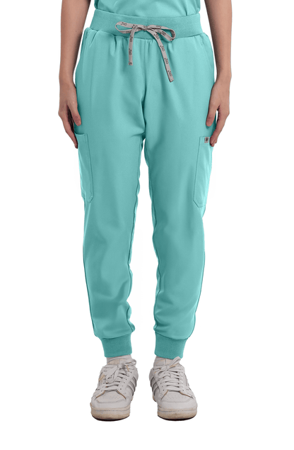 Airstretch® Custom Fit Knitted Jogger Women Scrub Pants