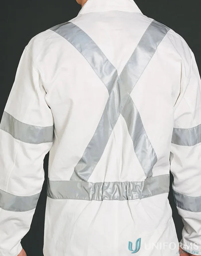 Winning Spirit WA09HV-1 AIW Biomotion Nightwear Coverall with Xback Tape in White