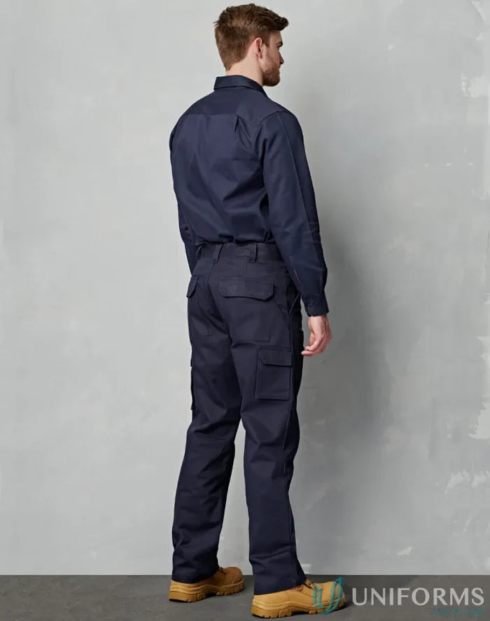 Winning Spirit WP07 AIW Heavy Cotton Pre-Shrunk Drill Pants in Navy