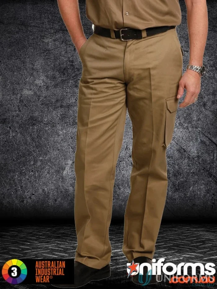Winning Spirit WP07 AIW Heavy Cotton Pre-Shrunk Drill Pants in Khaki