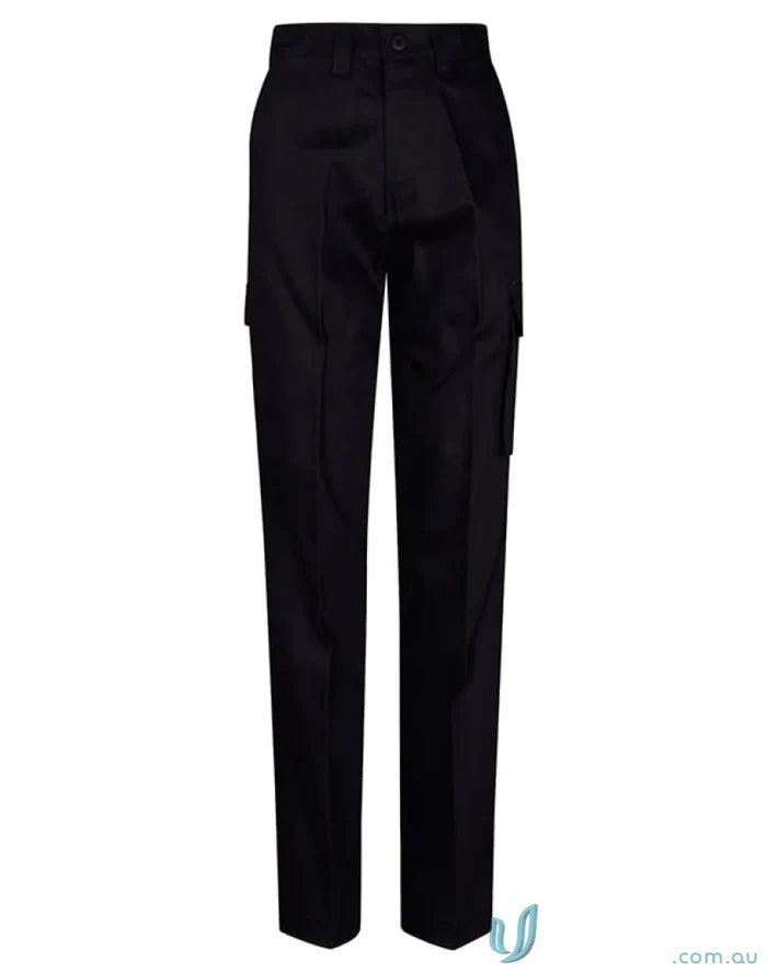 Winning Spirit WP07 AIW Heavy Cotton Pre-Shrunk Drill Pants in Black