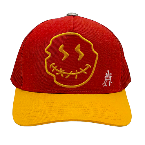 All Human "10 Percs" Snapback - Red/Yellow