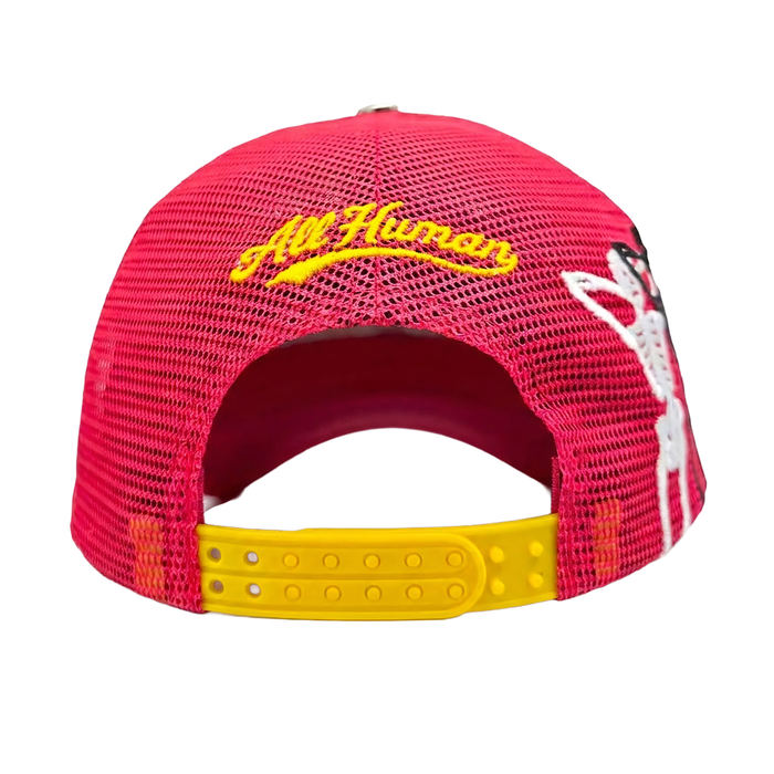 All Human "10 Percs" Snapback - Red/Yellow
