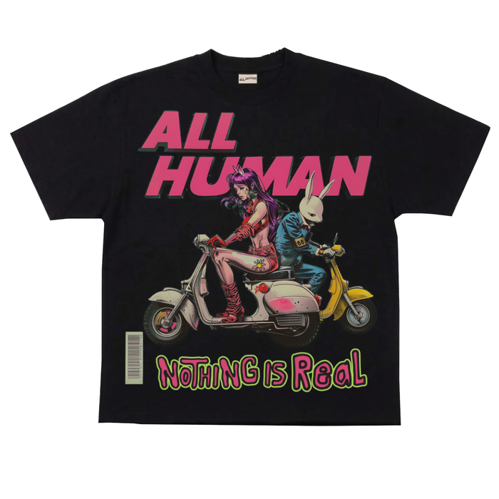 All Human "Chasing Pu$$y" Tee - Black