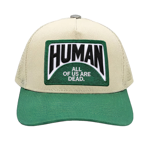 All Human "Coronao" Snapback - Cream/Green