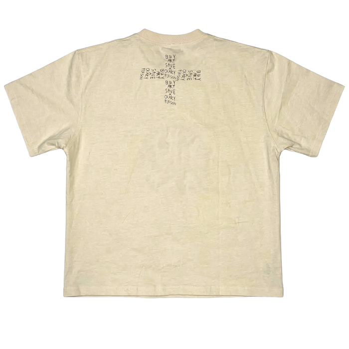 All Human "Dark Knight v2" Tee - Cream
