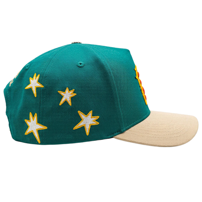 All Human "Kilos" Snapback - Teal/Sand