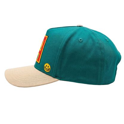 All Human "Kilos" Snapback - Teal/Sand