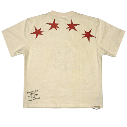 All Human "Maybe Tomorrow v2" Tee - Cream